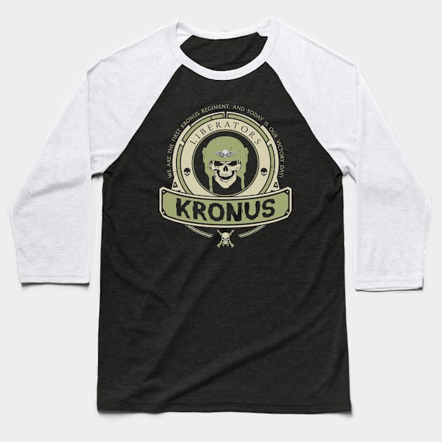 KRONUS - CREST Baseball T-Shirt by Absoluttees